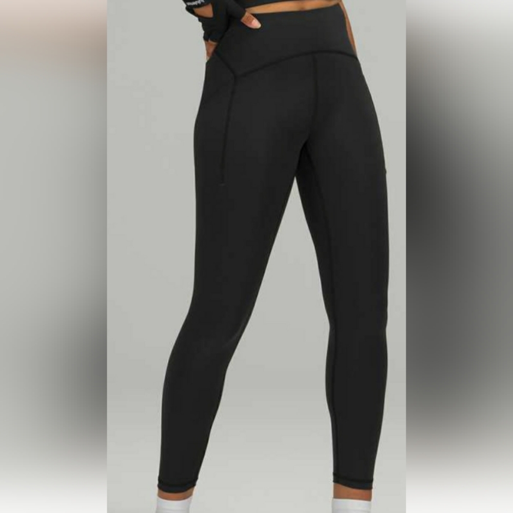 Lululemon Power Thru High Rise Tight 25" Black Size 2